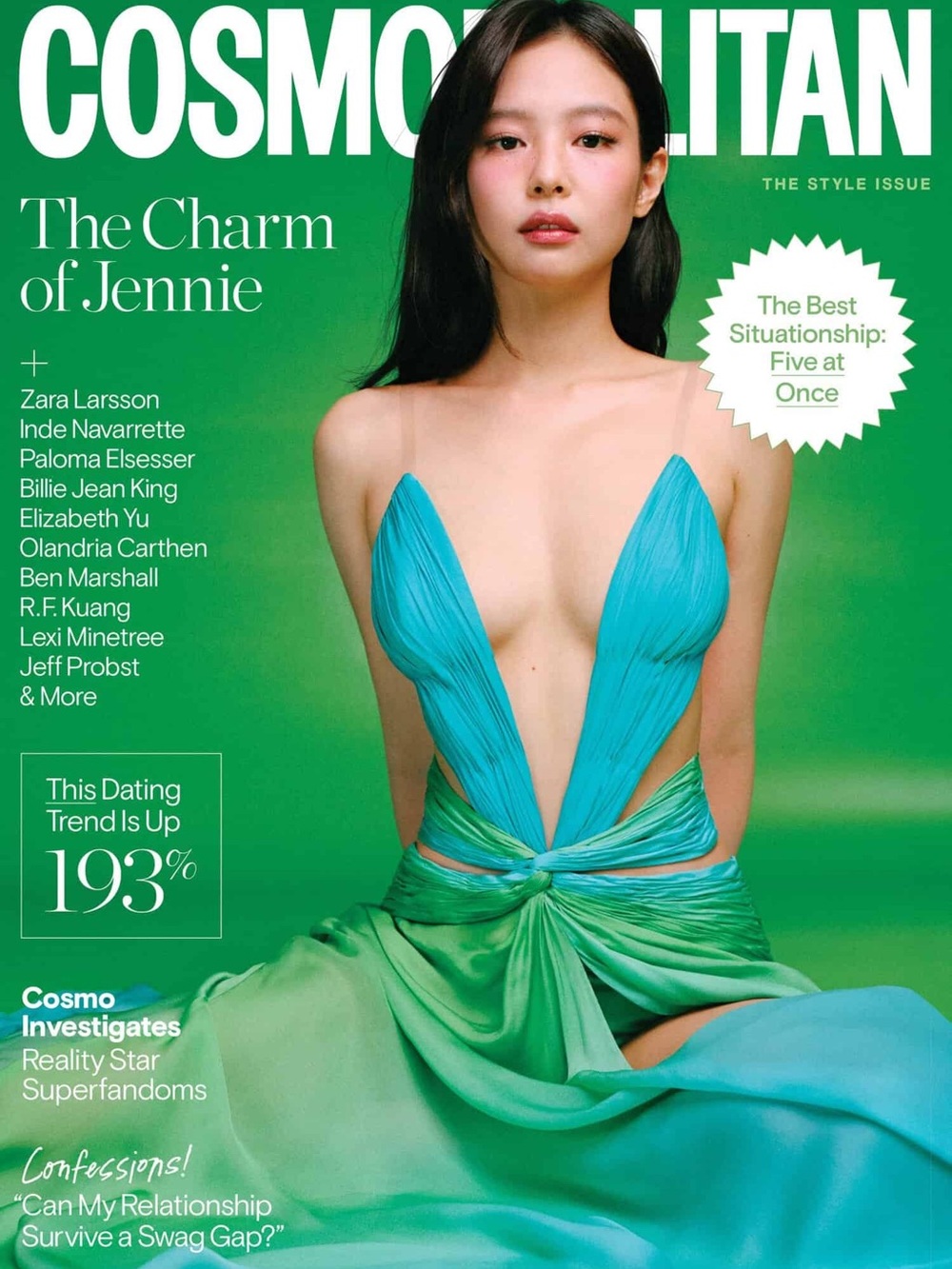 Cosmopolitan Magazine - Fall 2026 Issue - The Charm of Jennie Cover (Blackpink)